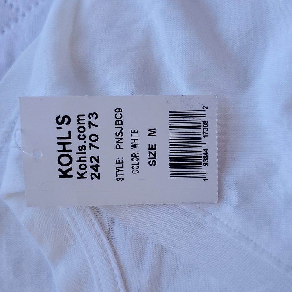 Peanuts Snoopy White T-Shirt, Size M - Picture 5 of 5